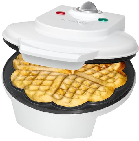 Bomann WA 5018 CB Waffle Maker 1200 W Bianco
