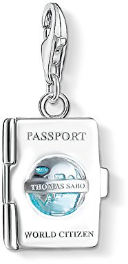 THOMAS SABO Damen-Charm-Anhänger Seestern Charm Club 925 Sterling Silber 1528-051-14