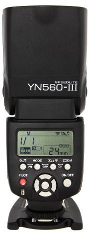 Yongnuo YN560 Mark III - Flash avec récepteur intégré, Noir