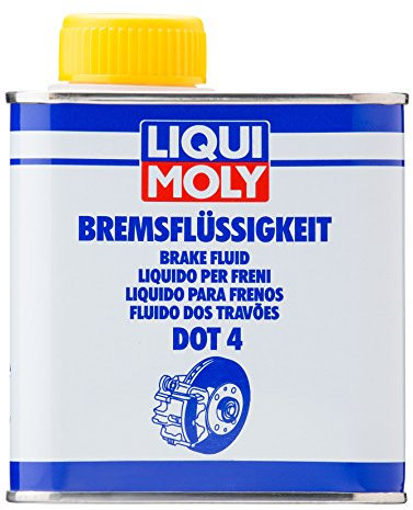 LIQUI MOLY Bremsflüssigkeit DOT 4 | 500 ml | Bremsflüssigkeit | Art.-Nr.: 3085, farblos