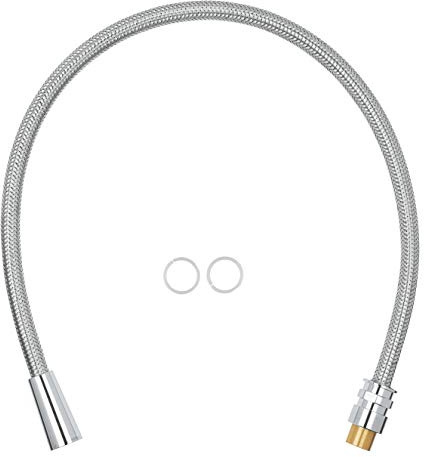 GROHE Brauseschlauch (Original Ersatzteil, Langlebig, Robust, Herstellergarantie: 5 Jahre), Chrom, 46732000