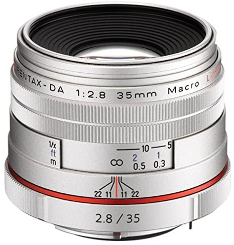 Pentax 21460 HD DA Objectif 35 mm f2.8 Argent