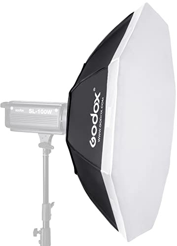 Fomito Godox 47/120cm Octagon Softbox Bowens Montagering für Studio Strobe Speedlite Flash