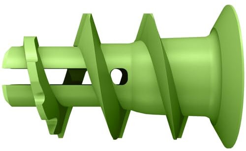 fischer - Cheville pour carton-plâtre GK, fabriquée à base de matières premières renouvelables/Boîte de 90 Vert