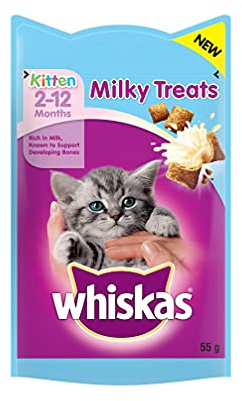 Whiskas Kitten 2-12 Monate Milchig Behandelt 55G
