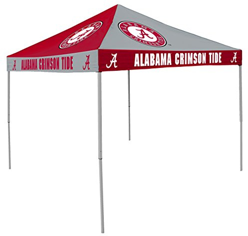 Logo unisex adult Checkerboard Canopy, Red, One Size US