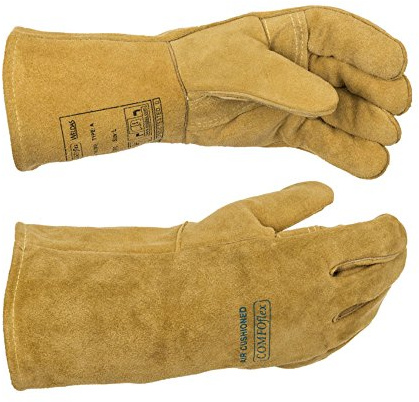Weldas S.1401-S öl- und abriebfeste MIG-Schweißhandschuhe, Größe XXL