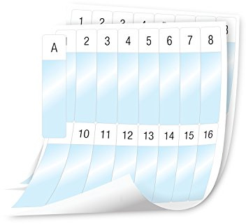 DYMO 1908554 XTL Laminated Wire/Cable Wrap Sheet Labels, 24mm x 103mm