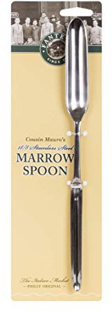 Fantes Marrow Spoon, Japanese 18/8 Stainless Steel, for Narrow and Big Bones, The Italian Market Original since 1906