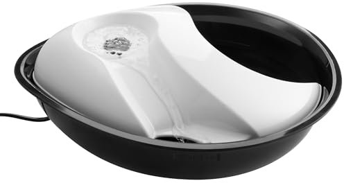 Bunty Automatic Pet Water Fountain - 1.7L Cat Water Fountain, Dog Bowl, Cat Bowl with Charcoal Filter for Fresh, Clean Water - Ideal for Small to Medium Sized Pet Hydration