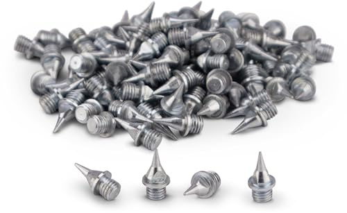 HAEST 100 Clavos de Repuesto para Zapatillas de Clavos 9 mm – Modelo Aguja