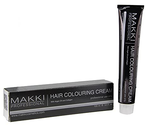 Makki Haarfarbe Creme mit Arganöl und Collagen 7.54 Mahagoni Brilliant
