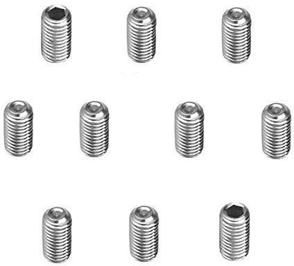 Grub Screws M5 x 5mm (20 PACK) A2 Stainless Steel Socket Allen Key Cup Point Grub Screw Free UK Delivery