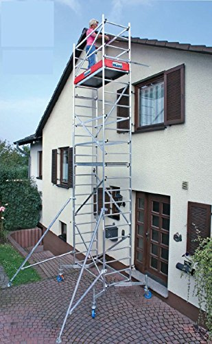 KRAUSE Grundgerüst + 1. + 2. Aufstockung ClimTec Alu AH 7m
