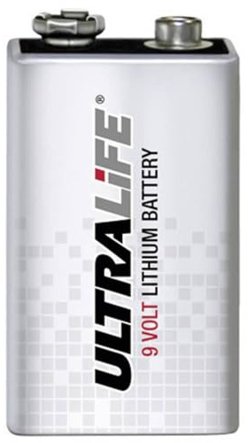 Pile 9 V (6R61) Lithium 1200 mAh Ultralife