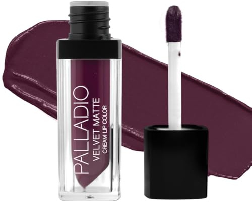 Palladio Velvet Matte Cream Lip Color, Damask