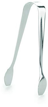 Tala Stainless Steel Sugar Tongs, Small Metal Tongs Designed for use with Sugar Cubes and Perfect for Other Small Items Like Ice, Sweets and Treats, Dishwasher Safe