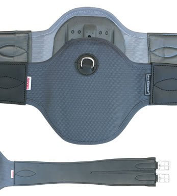 Euroriding Sattelgurt Privilège Equitation Jump, Farbe: braun, Große: 120