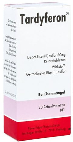 Tardyferon Depot-Eisen(II)-sulfat 80mg 20 stk