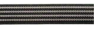 Prym 996405 Elastic-Bund non slip 25 mm schwarz