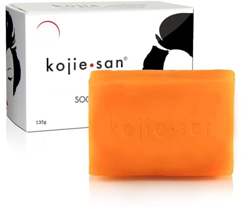 Kojie San - Pastillas de Jabón con Ácido Kójico - 135 g - Fórmula Efectiva para un Cutis Radiante