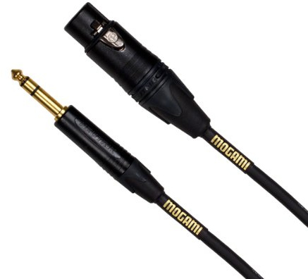 Mogami Gold-TRSXLRF-06 Balanced Quad Patch Cable 6 feet