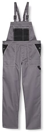 REIS MMSSB_54 Multi Master - Salopette protettive, taglia 54, colore: Grigio/Nero
