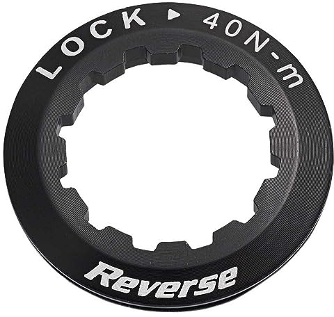 Reverse Lock Ring Kassetten Abschlußring schwarz