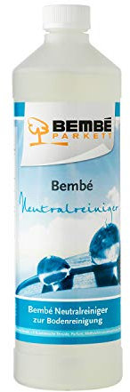 Bembé Neutralreiniger, Schonender Bodenreiniger für alle wasserfesten Fußböden wie Parkett, Fliesen & PVC, 1 Liter