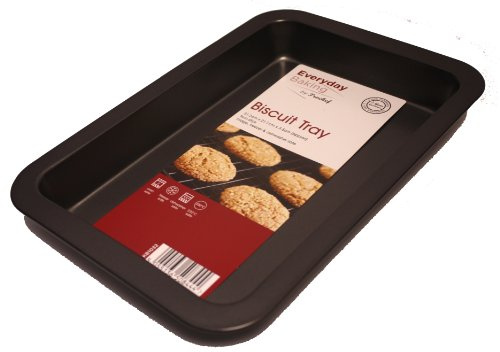 Everyday Baking Plaque de Four/à Biscuits Anti-adhésive Petite Noir