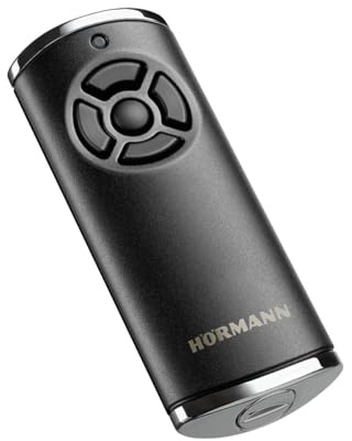 Hörmann 436946 Handsender HS5 868-BS Struktur, Chrom, schwarz SW-Eu