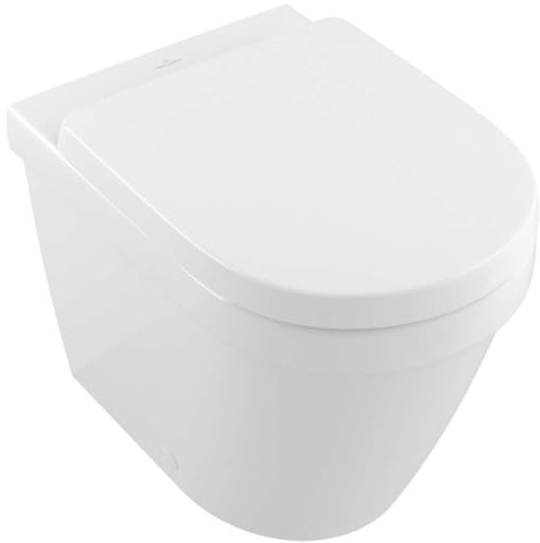 Villeroy und Boch Tiefspül- WC Architectura 370x540mm bodenstehend-wandnah, weiss, 5690R001, Farbe: Weiß