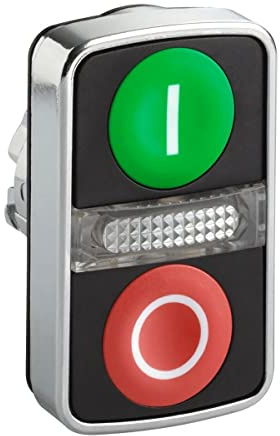 CAB PULS DOBLE LUM VER-ROJ RR IP66