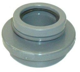 Brett Martin 110mm Soil Pipe 40mm Boss Adaptor for Solvent-Weld Waste. BW5 - for Use with 110mm Soil Boss Fittings. (Black)