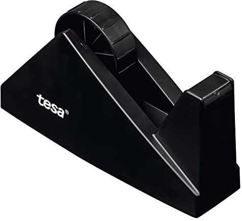 Portarrollos de sobremesa tesafilm (para cintas de 66 m), color negro