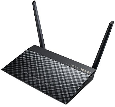 ASUS RT-AC51U Dual-Band Wireless AC750 Cloud Router, USB for Media Server, 3G/4G Sharing, Superfast 802.11ac Wi-Fi Router with Multifunctional USB for 3G/4G sharing, AiCloud, Black