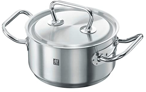 ZWILLING Twin Classic Bratentopf mit Deckel, 16 cm, 1,5 L, Induktionsgeeignet, Edelstahl