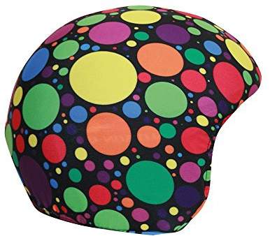 Coolcasc Skihelm Cover - Crazy Dots