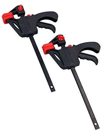 100mm (4) rapido Pinza a cricchetto 2pc la barra dello spanditore manopola di serraggio titolare TE305