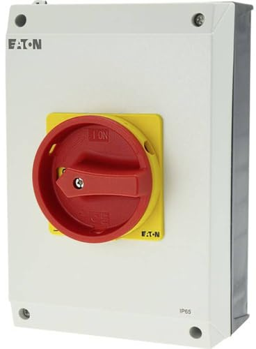 Eaton P3-63 Trennschalter 3-polig SMD 640A 4.5 W Rot IP65 3, 1-phasig
