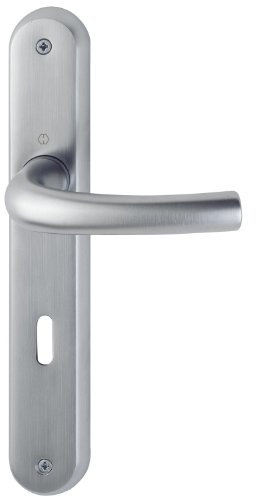 Hoppe Langschildgarnitur Tôkyô M1710RH/265 MS F41-R OB 72mm DIN L/R