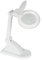Velleman Lampe-loupe, Lampe économique Ronde de 12 W, dioptrie 3 + 12, idéale pour Travail de précision, Blanche