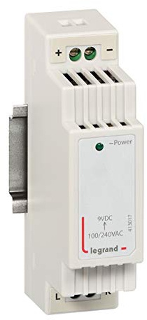 Alimentation 9V 1,6A pour coffrets multimédia - 1,5 modules LEGRAND