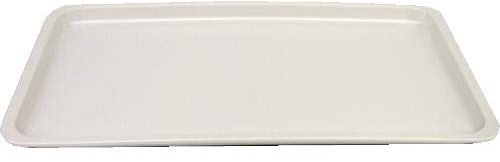 Vivenzi V0907/Horeca Tablett, Melamin, 35 x 25 x 2 cm, Weiß