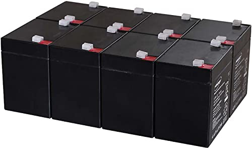 akku-net Blei-Gel-Akku für USV APC RBC43 5Ah 12V, 12V, Lead-Acid