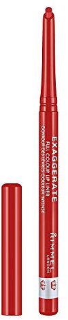 Rimmel London Exaggerate Automatic Lip Liner, 14 Call Me Crazy.