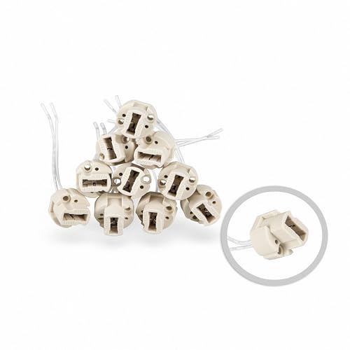 Mextronic VDE-uttag/lampsockel G9: 190–230 V 12,5 cm (10 st.)