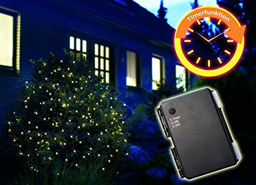 LED-Batt-Netz au. 1,5x1,5 100er, mit Timer für 3AA (1 Stück)