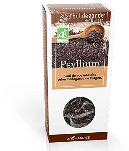 Psyllium bio noir - Transit intestinal - Boîte de 90g - Hildegarde de Bingen