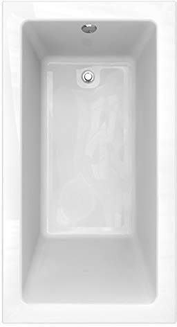 American Standard 2938002-D0.020 Studio Zero-Edge Drop-in Soaking Bathtub 66 in. x 36 in. White